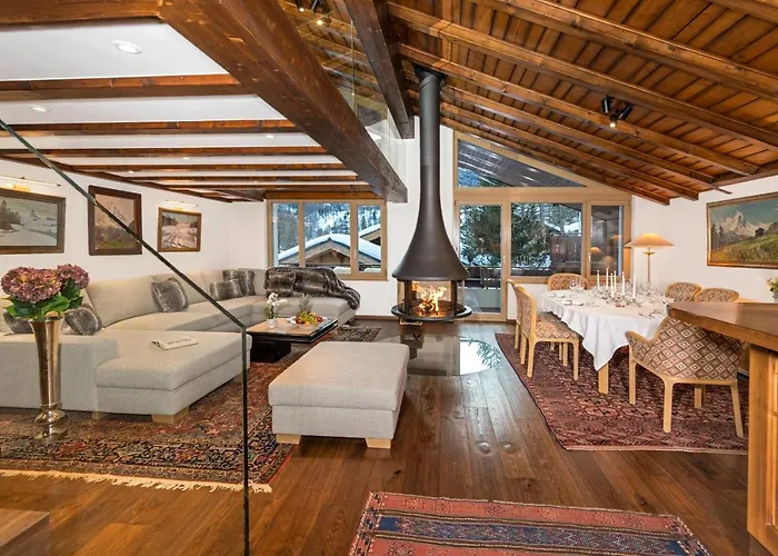 Chalet And Penthouse Zen, Two Properties, 100M From Ski Lift And Piste