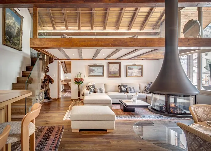 Penthouse Zen Zermatt, 100M From Ski Lift And Piste