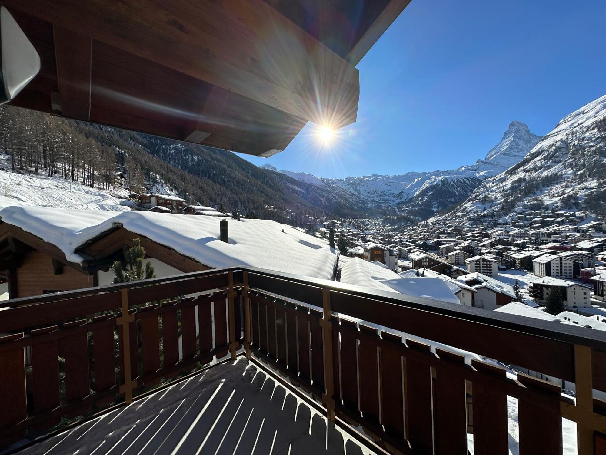 Apartment Modern Self-catering With Matterhorn Views Zermatt