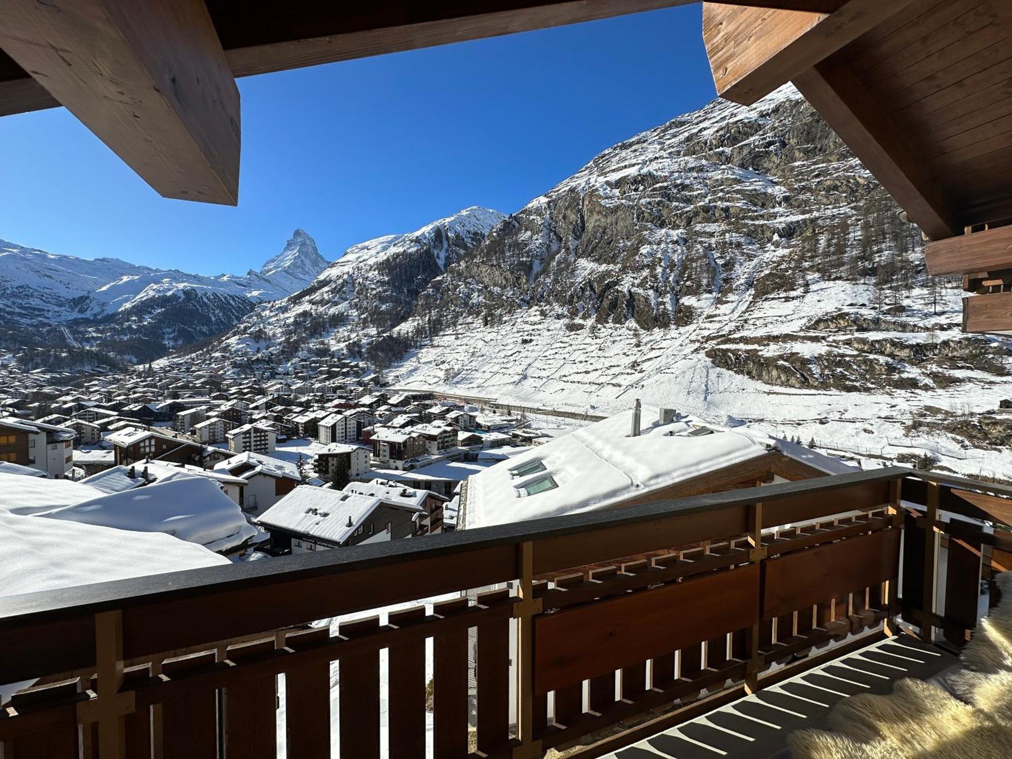Apartment Modern Self-catering With Matterhorn Views Zermatt