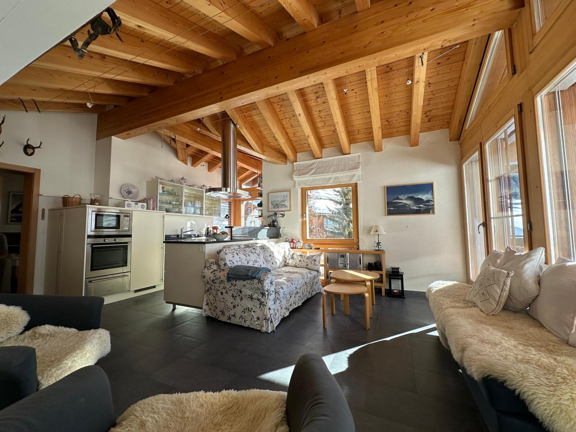 Apartment Modern Self-catering With Matterhorn Views