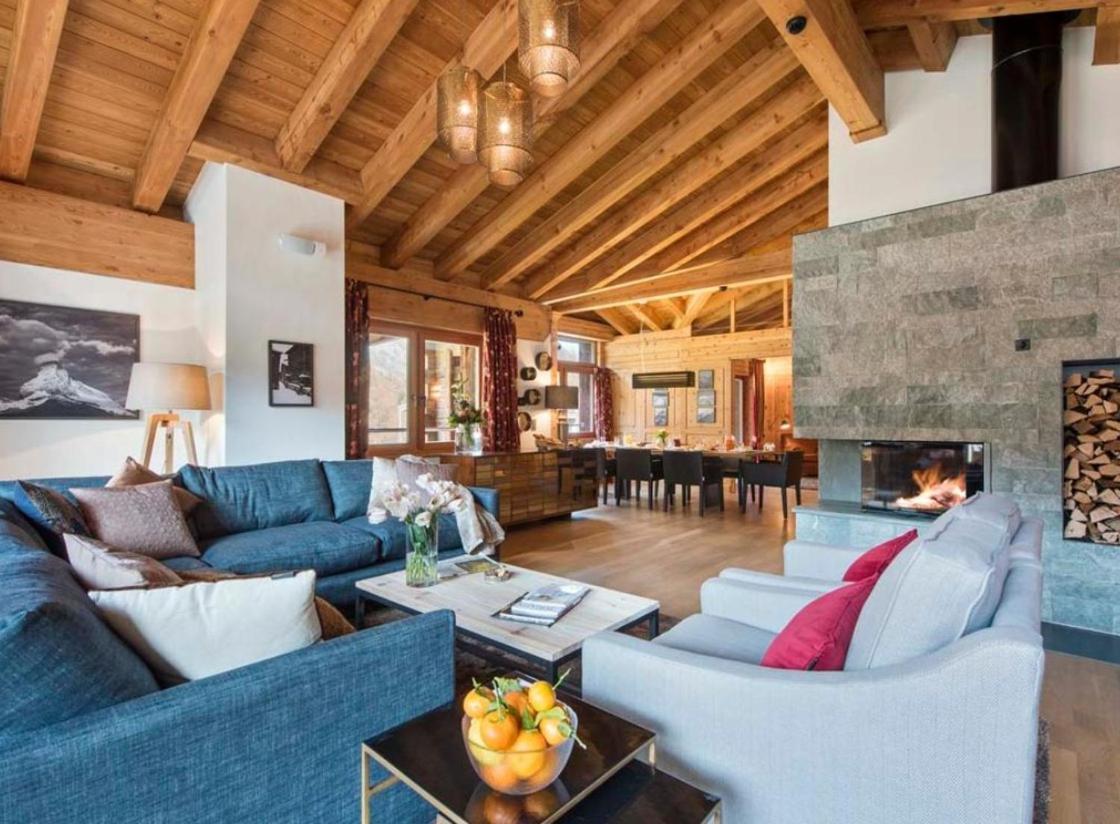 6br Fantastic Penthouse With Sauna And Pool - What'app - 0034-635-520-036 - For Reservations!! * Zermatt