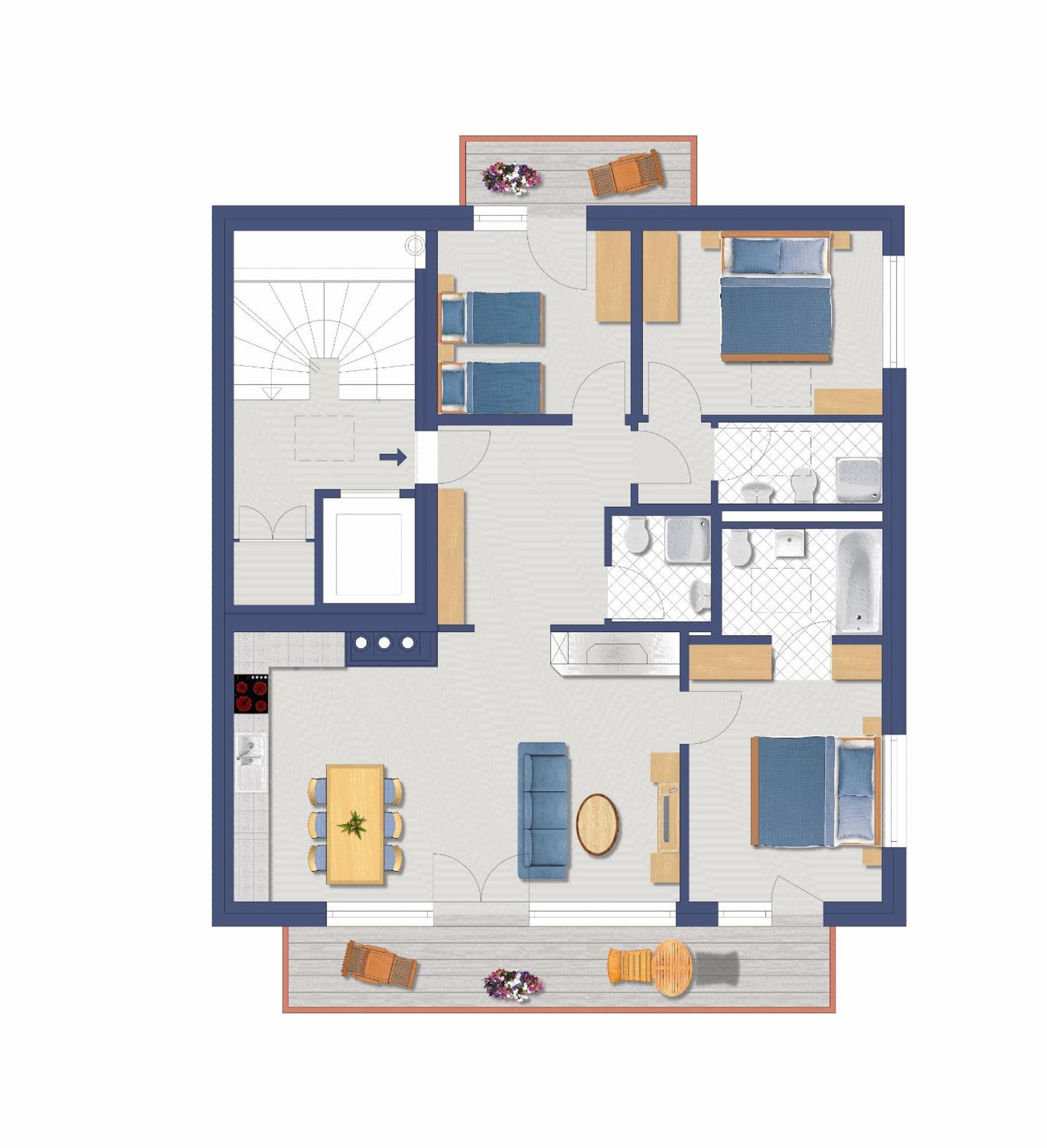 Apartment Haus Malva By Premium