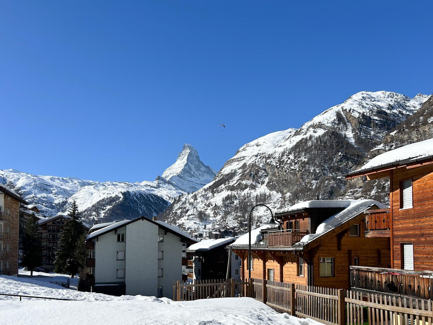 Flat With Magnificent Views Of The Matterhorn Apartment Zermatt