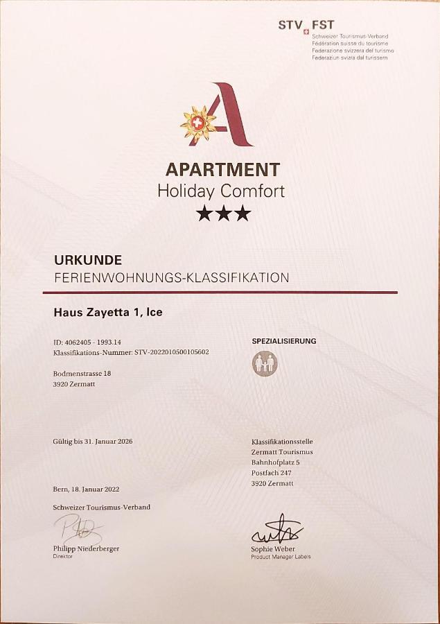 Apartamento Ferienwohnung Zayetta Ice Cube Nr. 11 *
