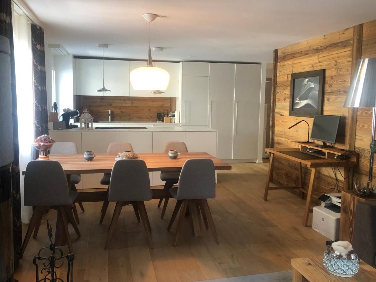 Apartment Alpine Chic Mit Cheminee Zermatt